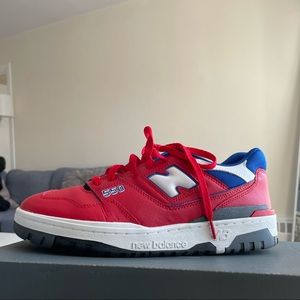 New balance 550 red and bleu